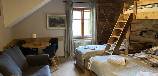 pokoj Strážné Krkonoše 