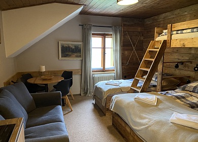 pokoj Strážné Krkonoše 